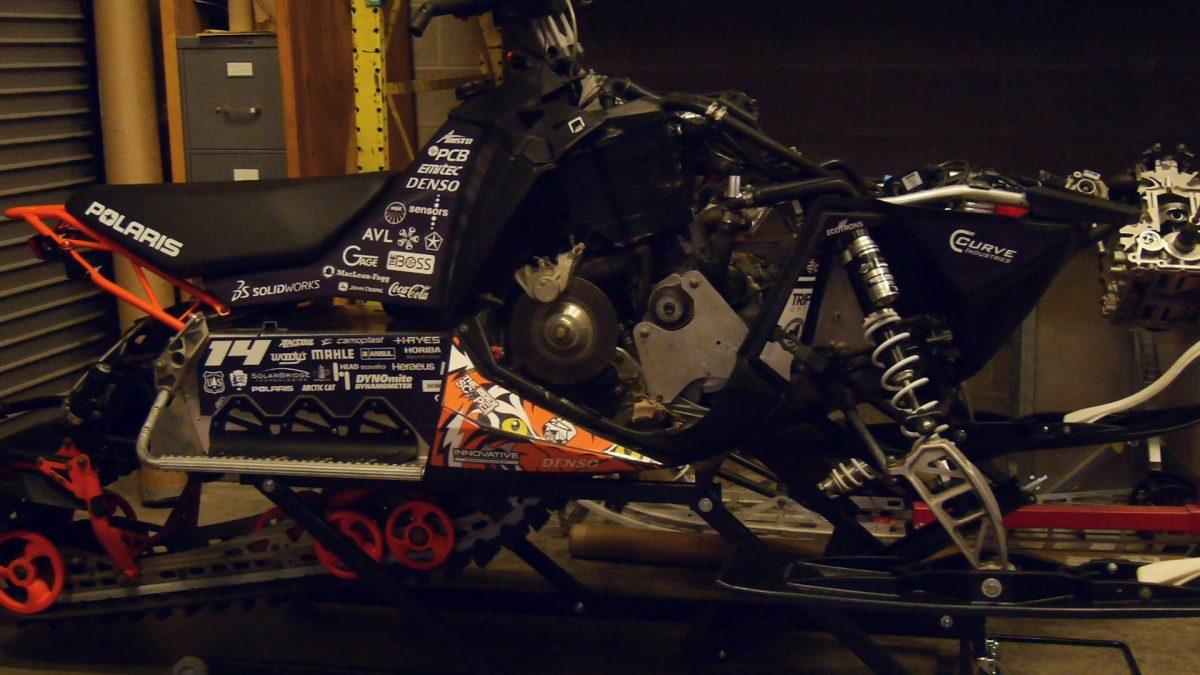 RIT Racing: Clean Snowmobile