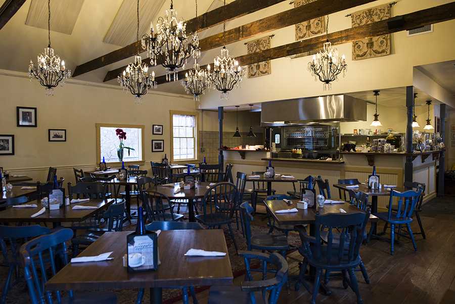 Interior view of Simply Crepes in Pittsford, N.Y. Photograph by Kristen McNicholas.