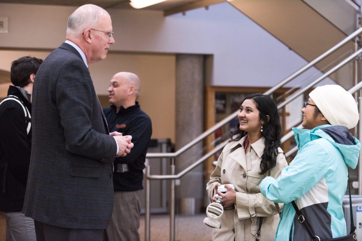 President Munson Hosts Open Forum