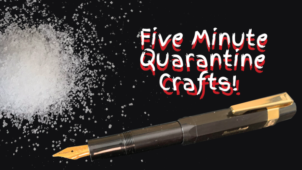 Five Minute Quarantine Crafts!