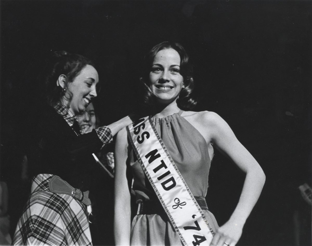 Peggy Wilson, Winner of Miss NTID in 1974. Sourced by Colin Farmer.