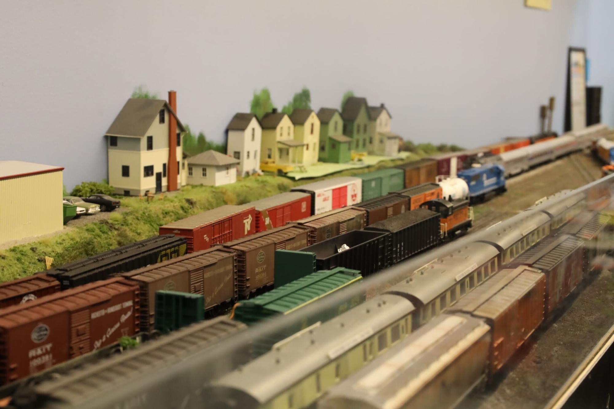 Model trains at the Rochester Institute of Technology's Model Railroad Club, on Nov. 12, 2025, in Henrietta, N.Y.