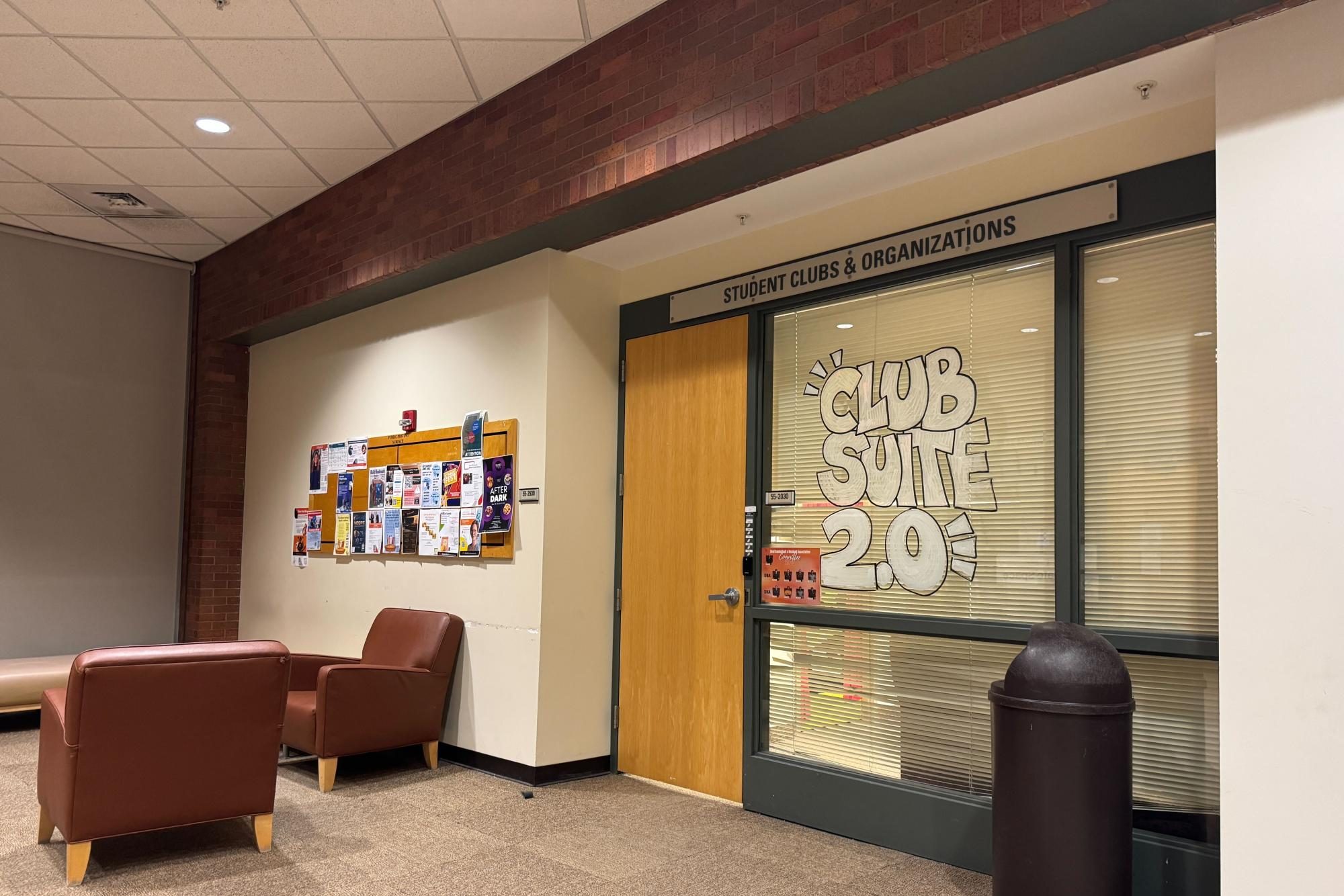 Club Suite 2.0 on the second floor of NTID's Student Development Center, which is set to be transformed into faculty offices next year, Jan. 31, 2026, in Henrietta, N.Y.